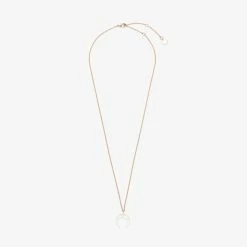 Pura Vida Bracelets Pearl Crescent Moon Necklace