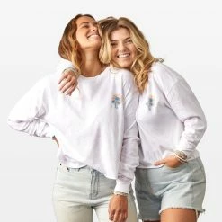 Pura Vida Bracelets Surf Tour Long Sleeve Boxy Tee Clothing