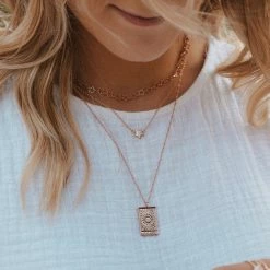 Pura Vida Bracelets Tarot Card Pendant Necklace Trending On TikTok