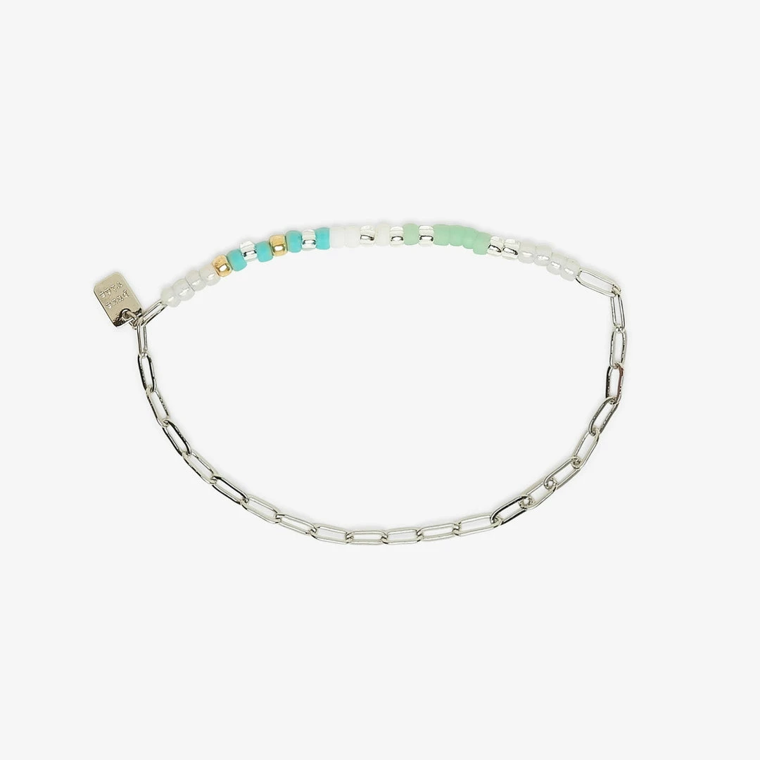 Best reviews of π― Pura Vida Bracelets Seabright Stretch Bead & Chain Bracelet β¨ 4 Pura Vida Bracelets Seabright Stretch Bead & Chain Bracelet