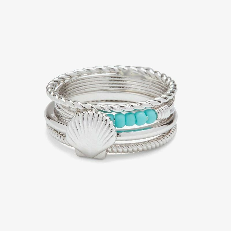 Deals π₯ Pura Vida Bracelets Shell Ring Stack Best Sellers π₯ 3 Pura Vida Bracelets Shell Ring Stack Best Sellers