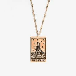 Pura Vida Bracelets Tarot Card Pendant Necklace Trending On TikTok