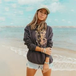 Pura Vida Bracelets Tiger Face Hoodie Clothing