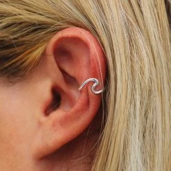 Pura Vida Bracelets Wave Ear Cuff